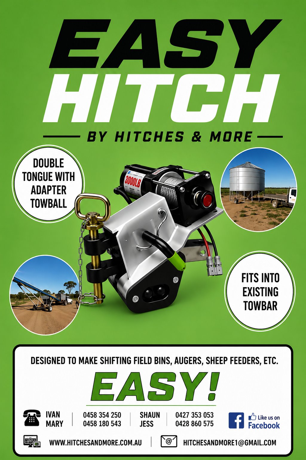 Easy Hitch product flyer